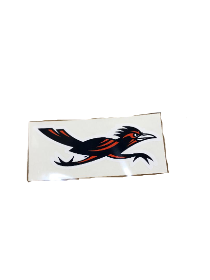 Utsa Roadrunners Running Roadrunner Decal The Mascot Place